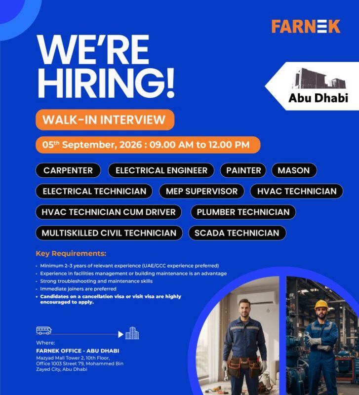 Farnek Walk in Interview Poster