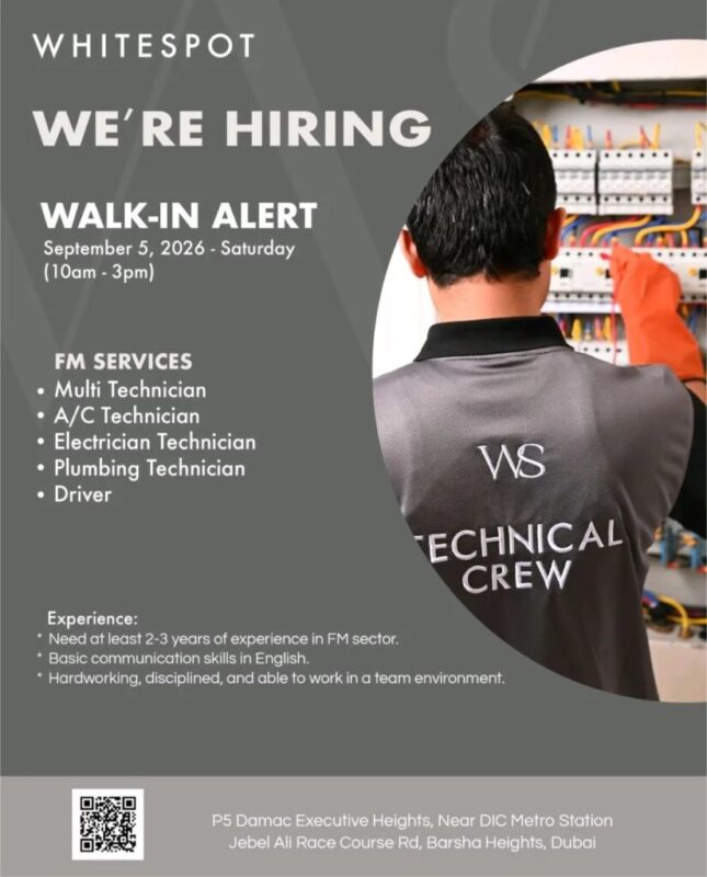 Whitespot Walk in Interview Poster
