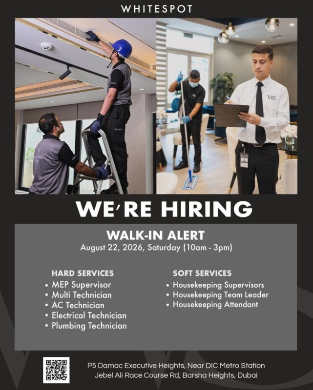 Whitespot Walk in Interview Poster