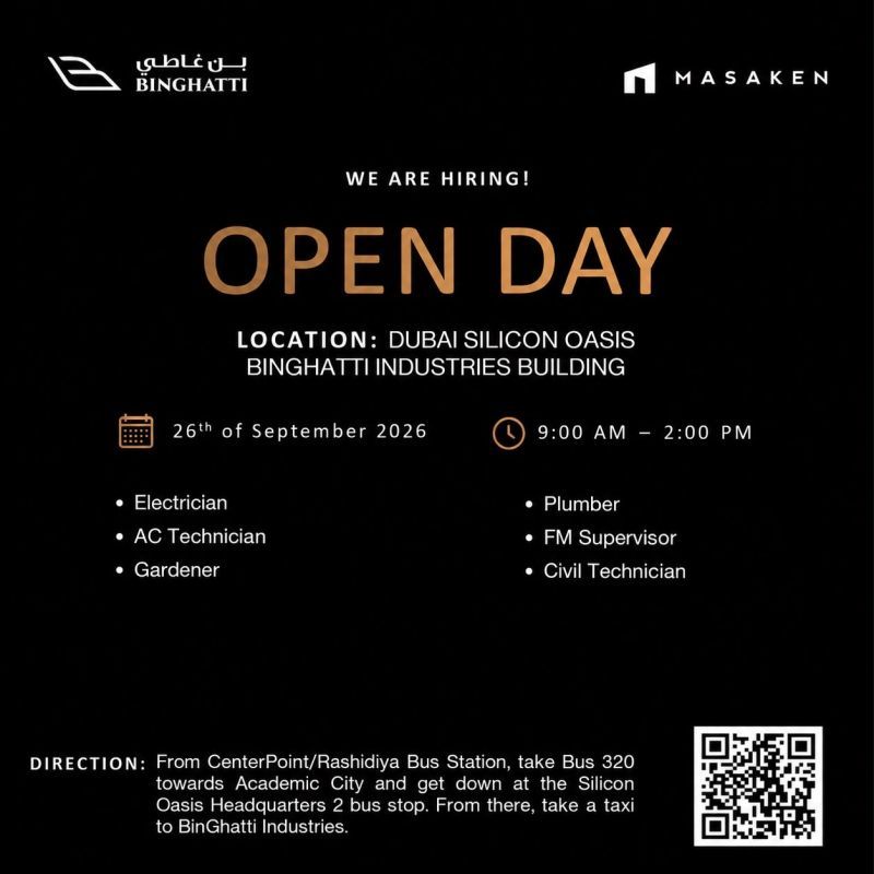 Binghatti Walk in interview Poster