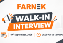 Farnek Walk in Interview in Dubai