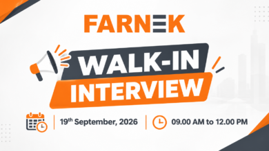 Farnek Walk in Interview in Dubai