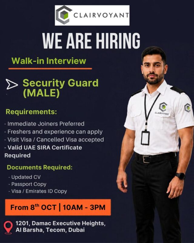 Clairvoyant Walk in Interview Poster