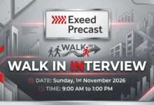 Exeed Precast Walk in Interview in Abu Dhabi
