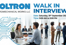 Voltron Electromechanical Works Walk in Interview in Dubai