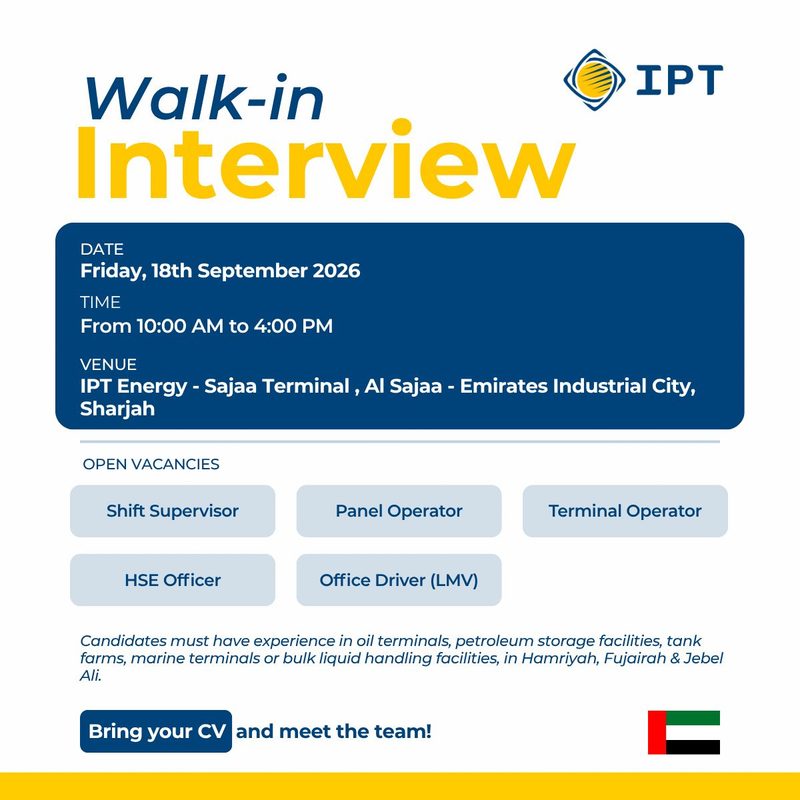 IPT Energy Walk in Interview Poster