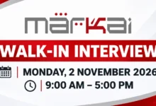 Markai Walk in Interview in Dubai