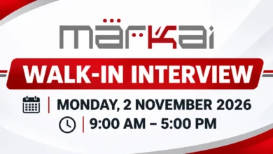 Markai Walk in Interview in Dubai