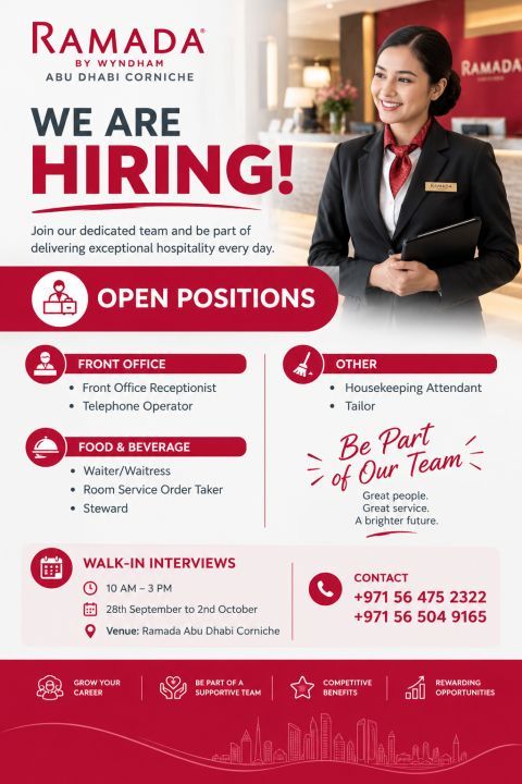 Ramada Walk in Interview Poster