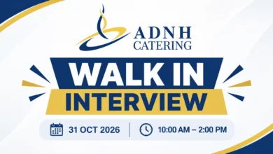 ADNH Catering Walk in Interview in Abu Dhabi