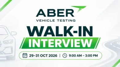 Aber Vehicle Testing Walk in Interview in Dubai