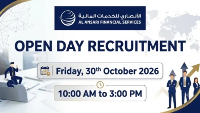 Al Ansari Financial Services Open Day Recruitment in Dubai