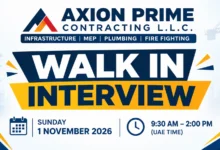 Axion Prime Contracting Walk in Interview in Sharjah