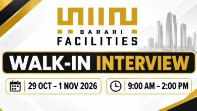 Barari Facilities Management Walk in Interview in Abu Dhabi