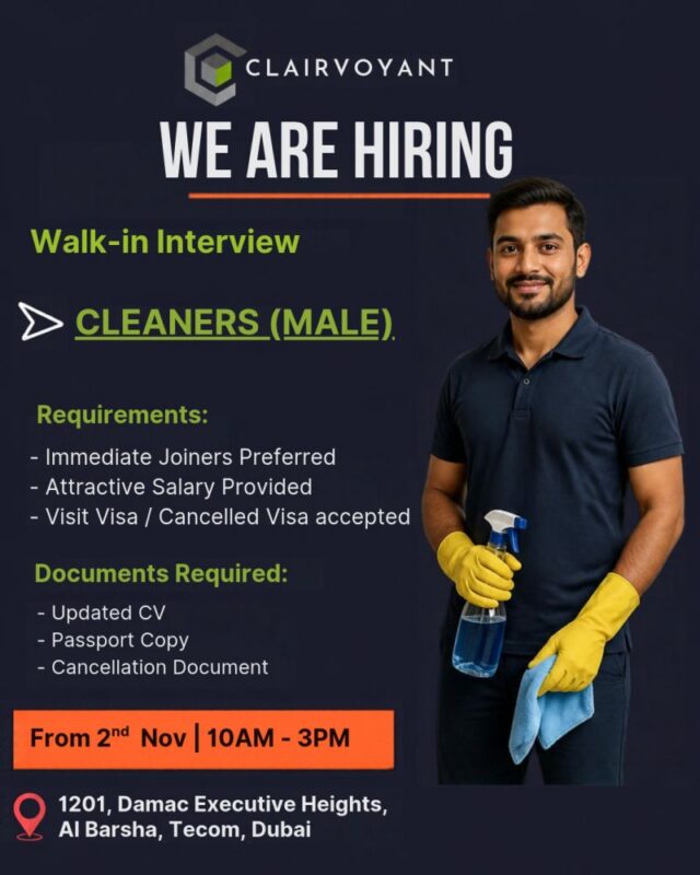 Clairvoyant Walk in Interview Poster