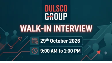 Dulsco Group Walk in Interview in Dubai