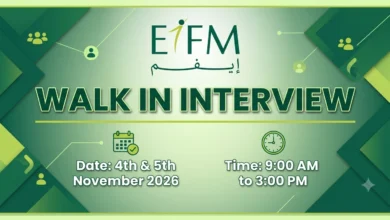 EIFM Walk in Interview in Dubai & Abu Dhabi