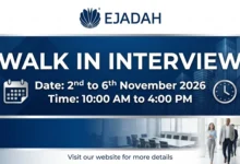 Ejadah Walk in Interview Poster