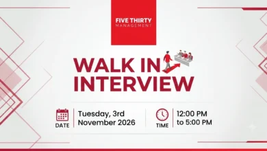 Five Thirty Management Walk in Interview in Abu Dhabi