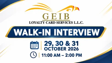 GEIB Loyalty Walk in Interview in Dubai