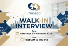 Imdaad Walk in Interview in Dubai