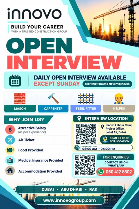 Innovo Open Interview Poster