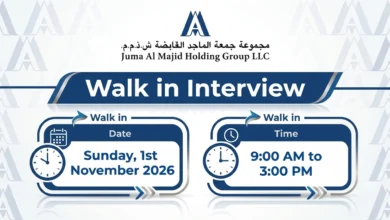 Juma Al Majid Holding Walk in Interview in Dubai