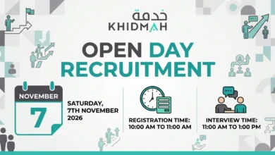 Khidmah Open Day Recruitment in Abu Dhabi