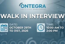 Ontegra Walk in Interview in Dubai