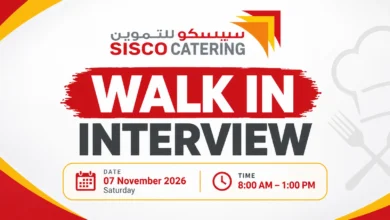 SISCO Catering Walk in Interview in Saudi Arabia