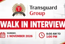 Transguard Group Walk in Interview in Dubai