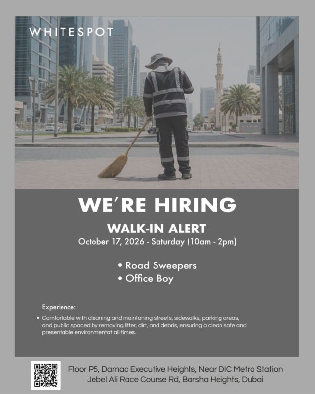Whitespot Walk in Interview Poster